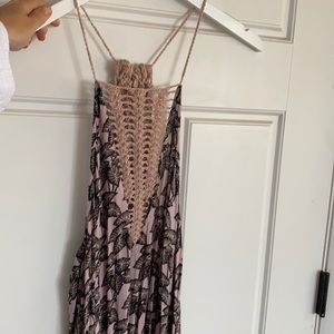 Acacia black elephant dress